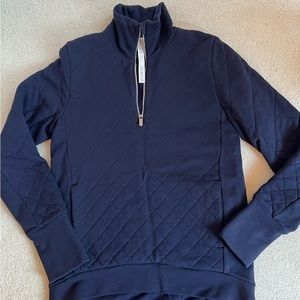 Lululemon forever warm pullover sz 6 navy